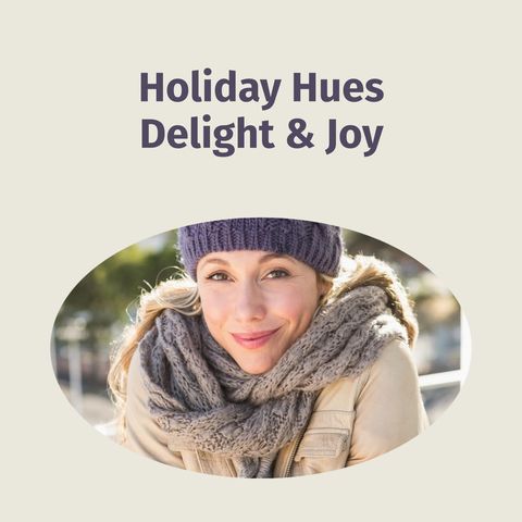 Smiling Woman in Cozy Winter Attire Outdoors
