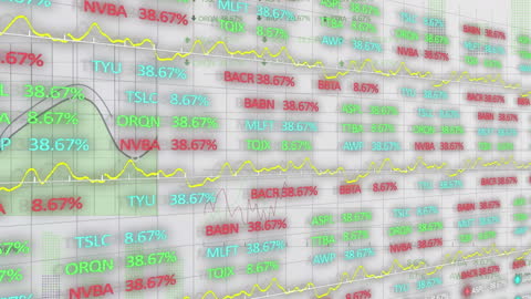 Dynamic Animation of Stock Market Data Visualization