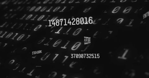 Dynamic binary code digital data stream