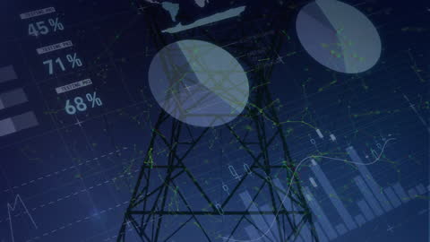 Digital Interface and Energy Data Analytics Visualization