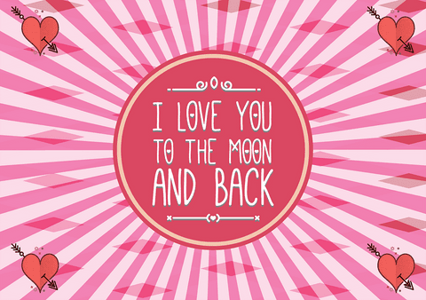 Romantic Pink Card With Transparent Love Messaging - Download Free Stock Videos Pikwizard.com
