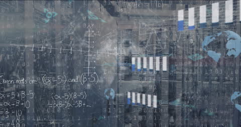 Advanced Mathematics and Data Processing Conceptual Graphics