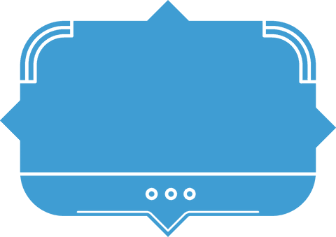 blank blue label design on transparent background - Download Free Stock Videos Pikwizard.com