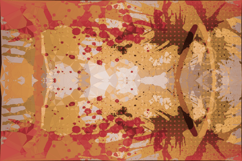 colorful abstract painting with paint stains on transparent background - Download Free Stock Videos Pikwizard.com