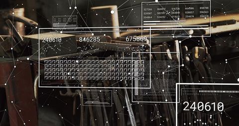 Retail innovation with digital display over operational accessories