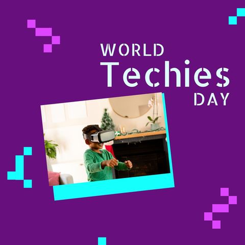 World Techies Day Celebration with VR - Download Free Stock Templates Pikwizard.com