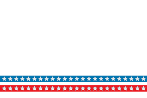 american stars on red and blue stripes with transparent background - Download Free Stock Videos Pikwizard.com