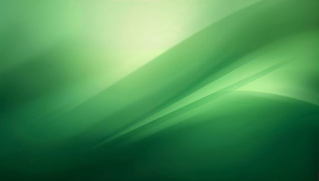 Emerald Waves Flowing Green Abstract Background with Layered Diagonal Bands and Glow