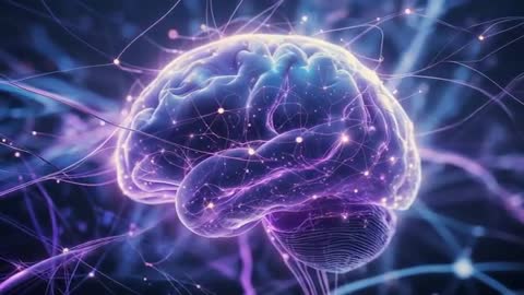 3D Digital Brain Visualization with Synaptic Network Connections