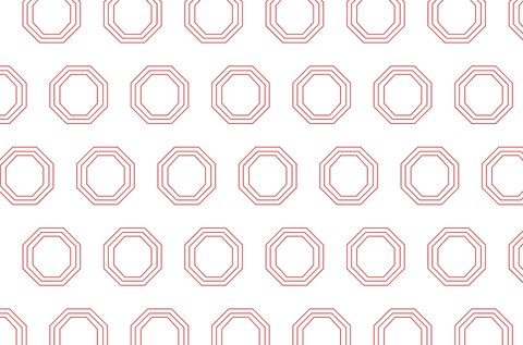 red hexagon pattern on transparent background - Download Free Stock Videos Pikwizard.com