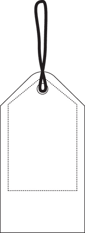 White Label Tag on Transparent Background for Template Design - Download Free Stock Videos Pikwizard.com