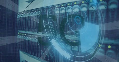 5G and Data Processing in Server Room