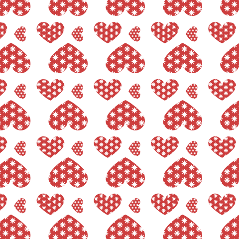 Festive Red Hearts Pattern with Snowflakes on Transparent Background - Download Free Stock Videos Pikwizard.com