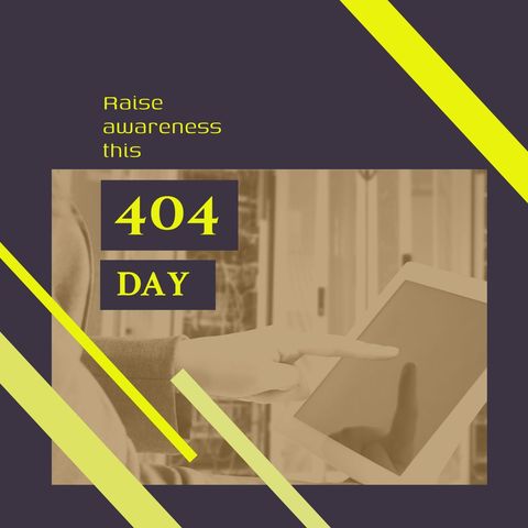 404 day awareness concept with businessman using tablet - Download Free Stock Templates Pikwizard.com