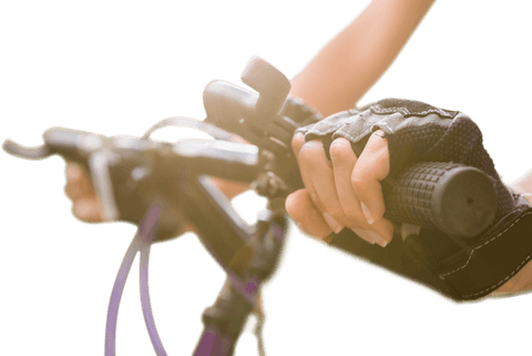 transparent background biking hands on handlebar concept - Download Free Stock Videos Pikwizard.com