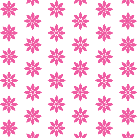 Pink Floral Pattern on Transparent Background Isolated - Download Free Stock Videos Pikwizard.com