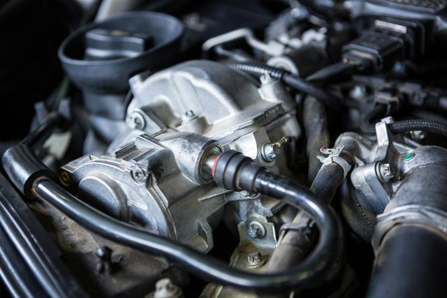 Close-up of car engine - Download Free Stock Photos Pikwizard.com