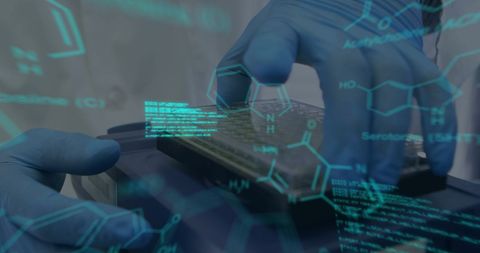 Laboratory Researcher Analyzing Complex Data Visualizations - Download Free Stock Images Pikwizard.com