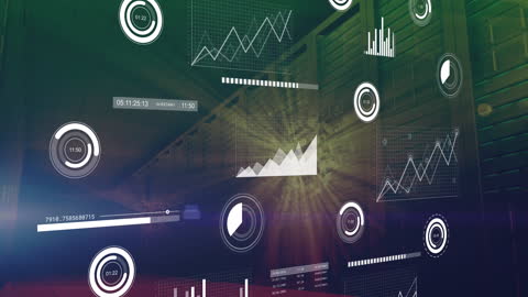 Data Processing Concept in Modern Server Room