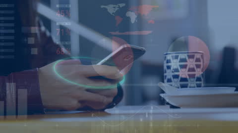 Smartphone Usage with Financial Data Overlays in Retail Setting