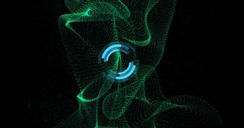 Abstract Digital Data Network with Futuristic Visual Elements - Download Free Stock Images Pikwizard.com