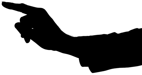 silhouette of a hand depicted touching a virtual screen against a transparent background. perfect for illustrating concepts in presentations, ux/ui design, virtual technology or interactive systems. versatile for use in banners or web designs emphasizing technological interaction and modern interface layouts.