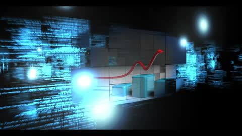 Digital Financial Data Processing with Rising Graph Concept
