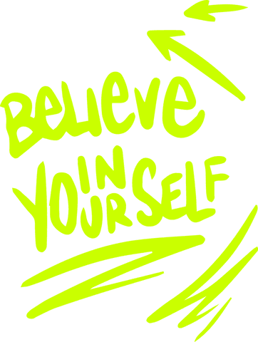 neon green inspirational text on transparent background - Download Free Stock Videos Pikwizard.com