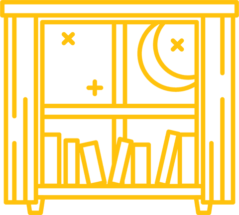 yellow window with curtain and books on transparent background - Download Free Stock Videos Pikwizard.com