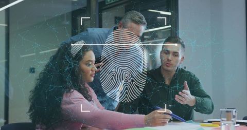 Biometric data security in modern office environment