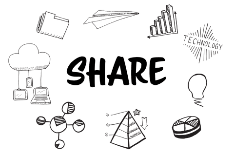 transparent share icon set with network communication elements - Download Free Stock Videos Pikwizard.com