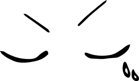 transparent digital sad emoji face on clear background - Download Free Stock Videos Pikwizard.com