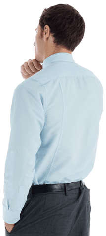 transparent image of thoughtful man in shirt contemplating - Download Free Stock Videos Pikwizard.com
