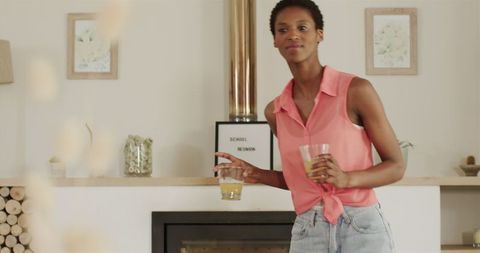Joyful African American Women Sharing a Warm Embrace at Home
