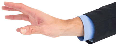Transparent Business Hand Gesture for Communication Purposes - Download Free Stock Videos Pikwizard.com
