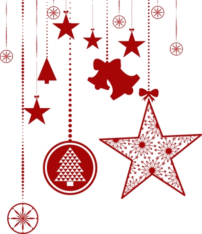 transparent hanging red christmas decorations design - Download Free Stock Videos Pikwizard.com