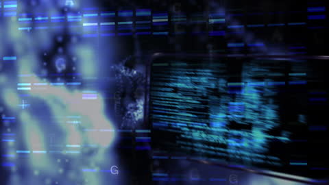 Abstract Animation of Global Data Network Connections