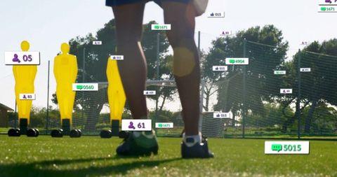 Advanced Soccer Training with Player Aligning for Free-Kick on Field