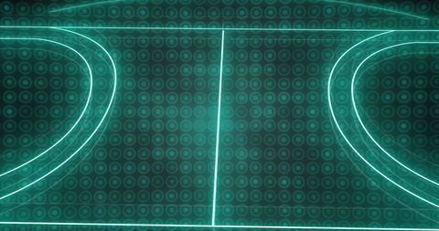 Futuristic Green Neon Sports Field Overlay - Download Free Stock Images Pikwizard.com