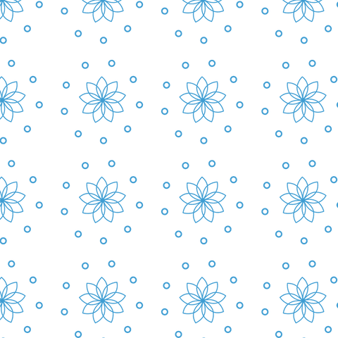 Seamless Floral and Dot Pattern on Transparent Background - Download Free Stock Videos Pikwizard.com