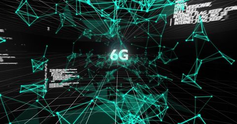 Futuristic Digital Network Concept with 6G Connectivity - Download Free Stock Images Pikwizard.com