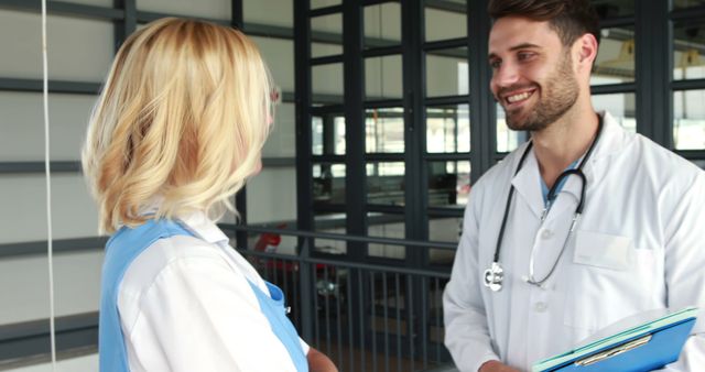 Medical Professionals Discussing Patient Care in Hospital - Download Free Stock Images Pikwizard.com