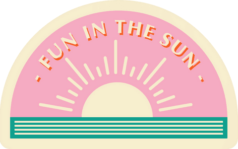cheerful sunrise graphic with bright sun rays on transparent background - Download Free Stock Videos Pikwizard.com