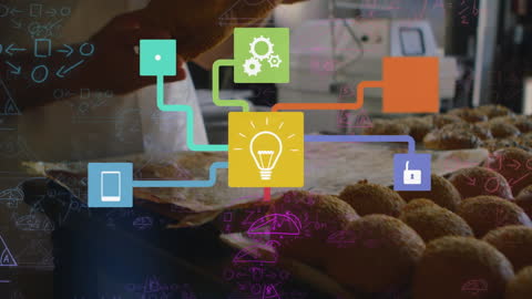 Baker Integrating Math and Technology in Modern Bakery