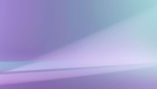 Soft Pastel Gradient with Diagonal Light Band in Lavender and Aqua for Backgrounds