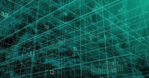 Digital Grid Representing Financial Data Insights - Download Free Stock Images Pikwizard.com