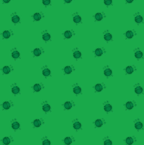 Transparent Background Jars of Gold Pattern for St. Patrick's Day - Download Free Stock Videos Pikwizard.com