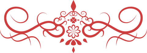Ornate Red Floral Design on Transparent Background - Download Free Stock Videos Pikwizard.com