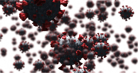 transparent view of multiple covid-19 cells floating - Download Free Stock Videos Pikwizard.com