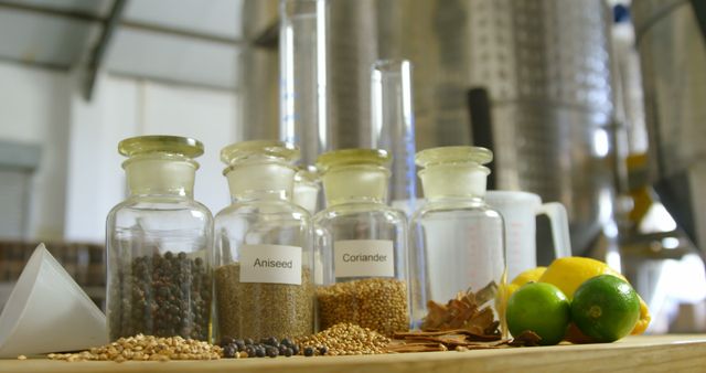 Herbal Ingredients Set for Brewing and Distilling - Download Free Stock Photos Pikwizard.com